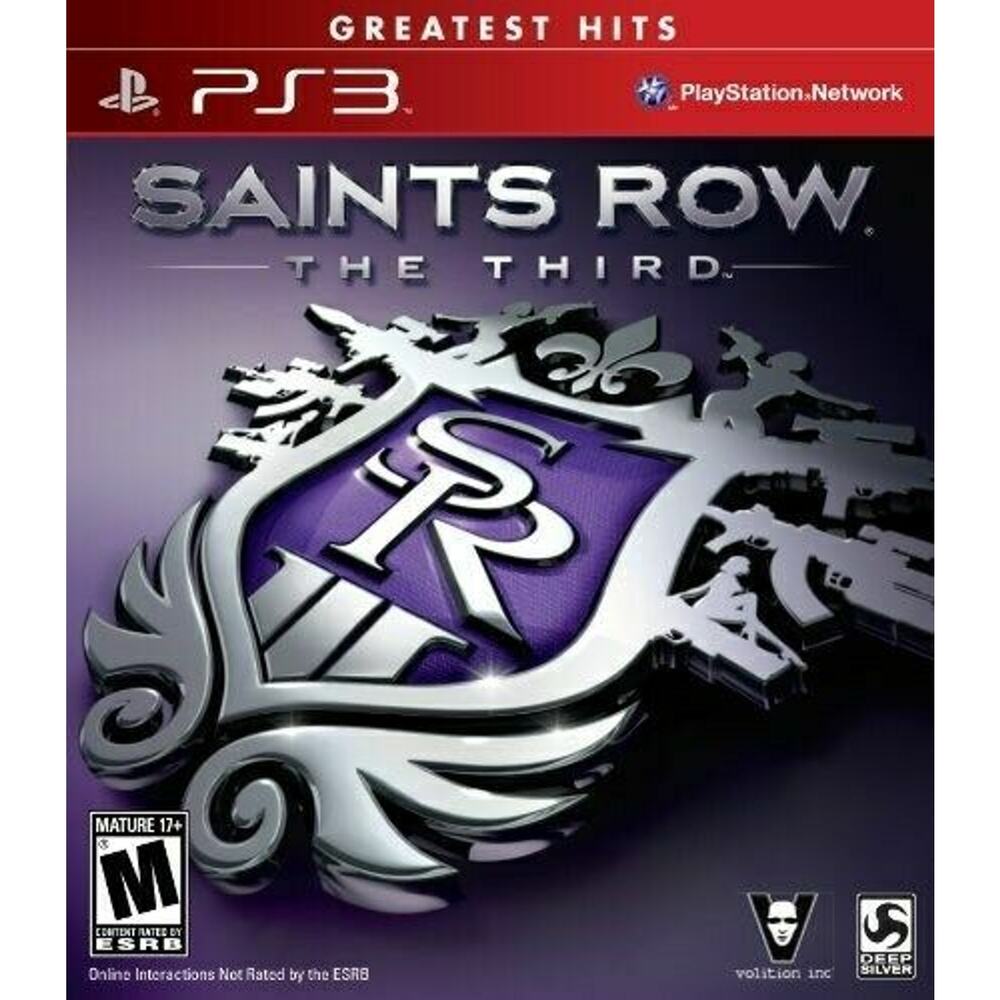 PLAYSTATION 3 PS3 GAME SAINT'S ROW: THE THIRD